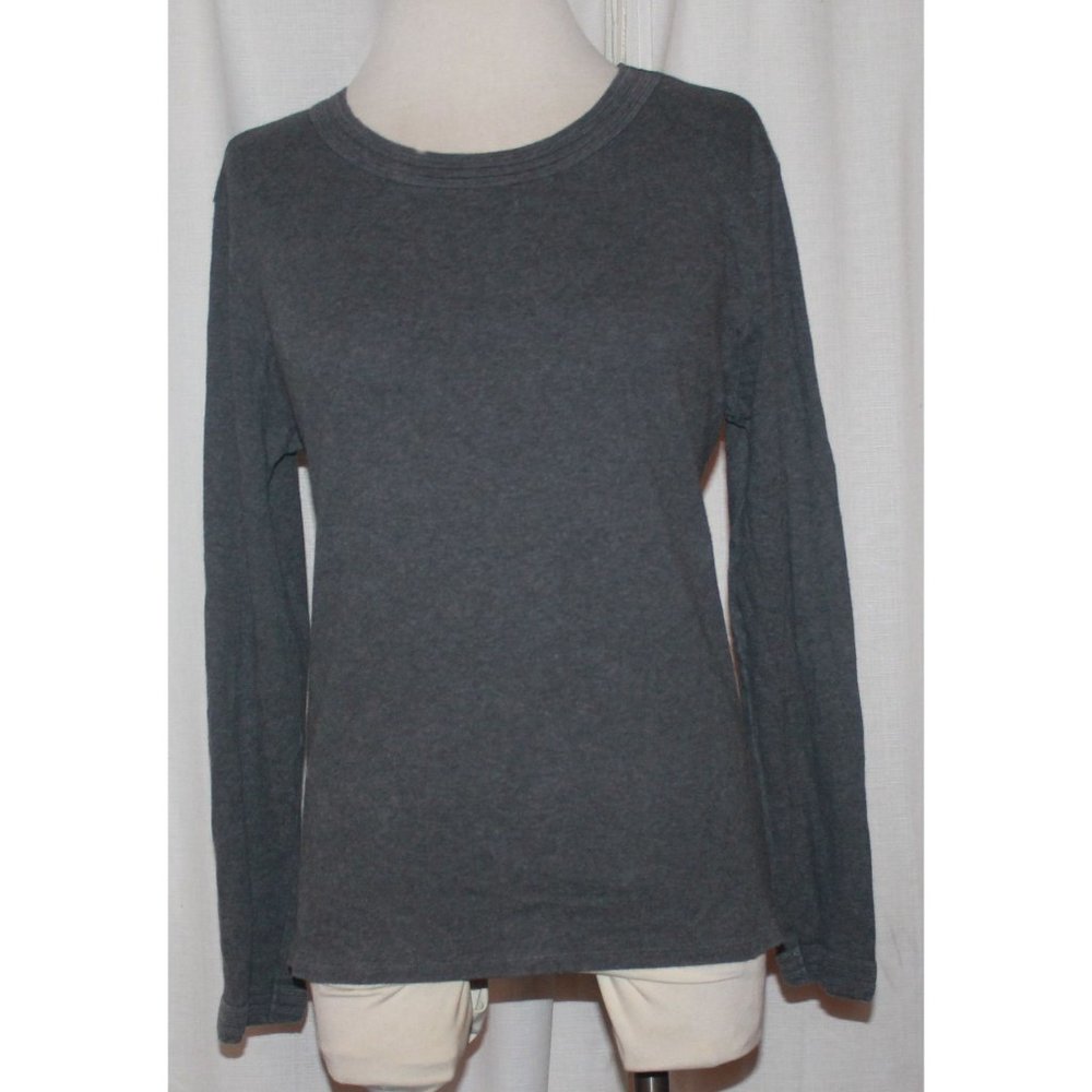 Women's Central Park West Dark Gray Long Sleeve Top Size XXL